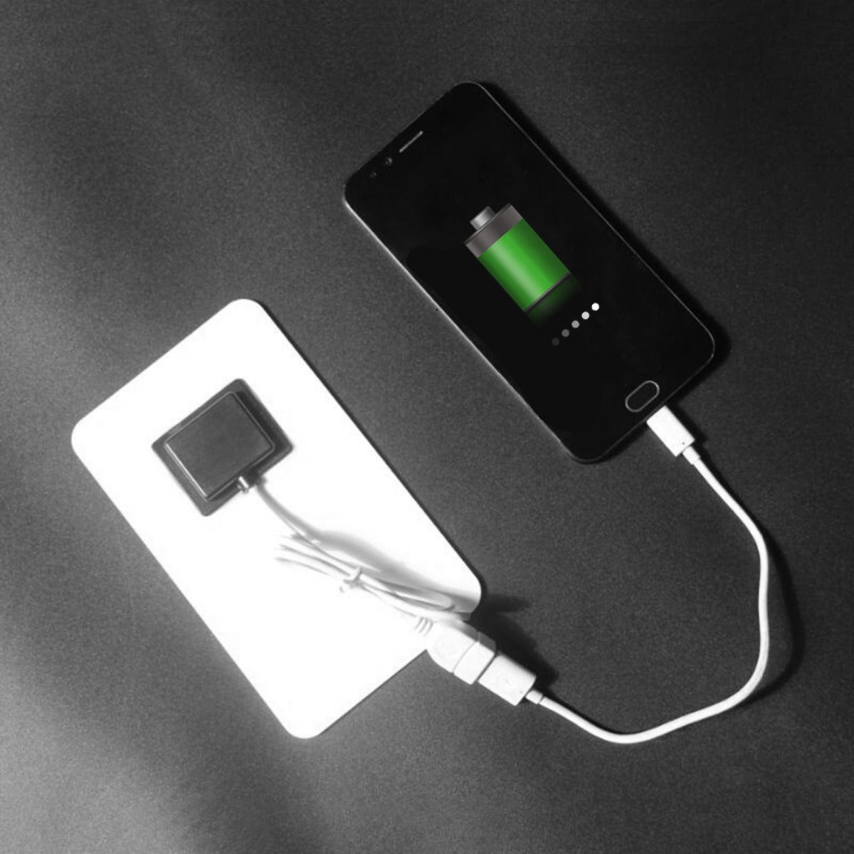 1pc Solar Portable Charging Panel Solar USB Charger Is Suitable For Mobile Power, Mobile Phone Charging Bank, Flashlight, Fan