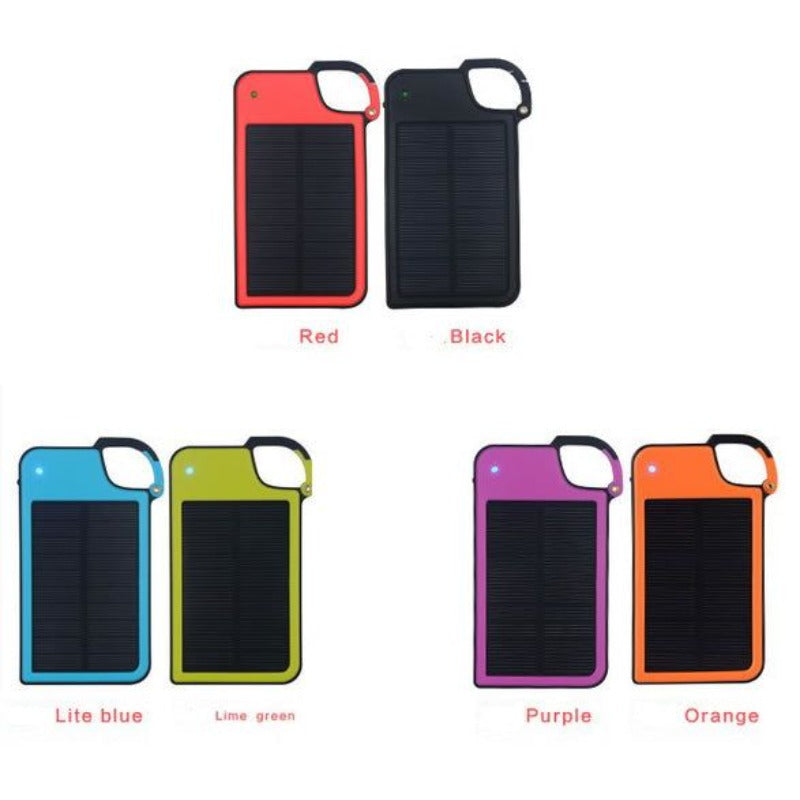 Clip-On Solar Charger for Smartphones - Portable, No Battery Needed, USB Connector, Durable & Lightweight Design, Ideal for Outdoor Activities, Outdoor Charging|Vibrant Design|Durable Construction, Solar Phone Charger