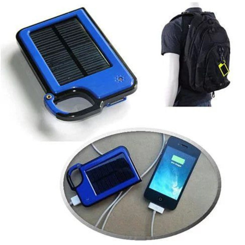 Clip-On Solar Charger for Smartphones - Portable, No Battery Needed, USB Connector, Durable & Lightweight Design, Ideal for Outdoor Activities, Outdoor Charging|Vibrant Design|Durable Construction, Solar Phone Charger