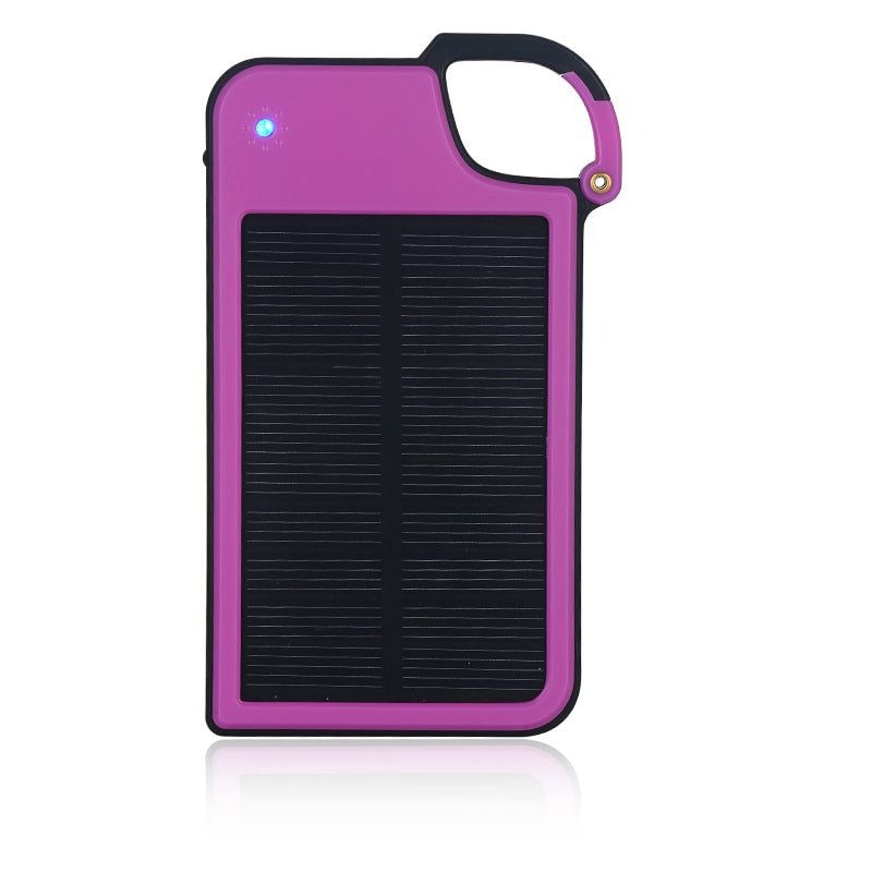 Clip-On Solar Charger for Smartphones - Portable, No Battery Needed, USB Connector, Durable & Lightweight Design, Ideal for Outdoor Activities, Outdoor Charging|Vibrant Design|Durable Construction, Solar Phone Charger