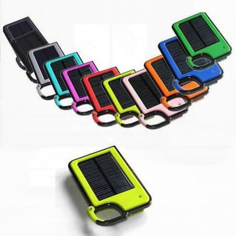 Clip-On Solar Charger for Smartphones - Portable, No Battery Needed, USB Connector, Durable & Lightweight Design, Ideal for Outdoor Activities, Outdoor Charging|Vibrant Design|Durable Construction, Solar Phone Charger