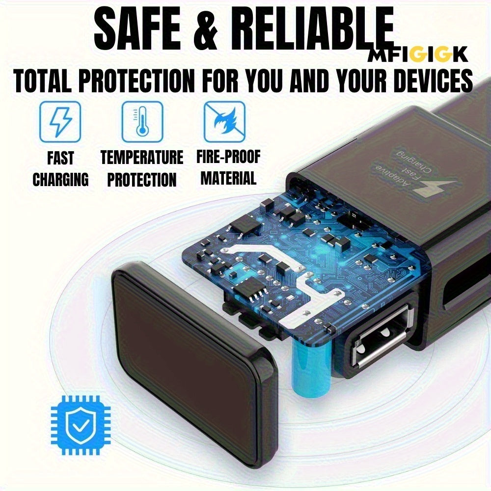 [10pcs Fast USB Wall Charger] 10pcs Fast Charger Block Wall Power Adapter | USB Charging Head for S23 S22 S21 MFIGIGK, USB Charger Fast Charging, Fast Charger for Android, Super Fast USB Charger, Mobile Charger Fast Charging, Phone Fast Charger, Phone