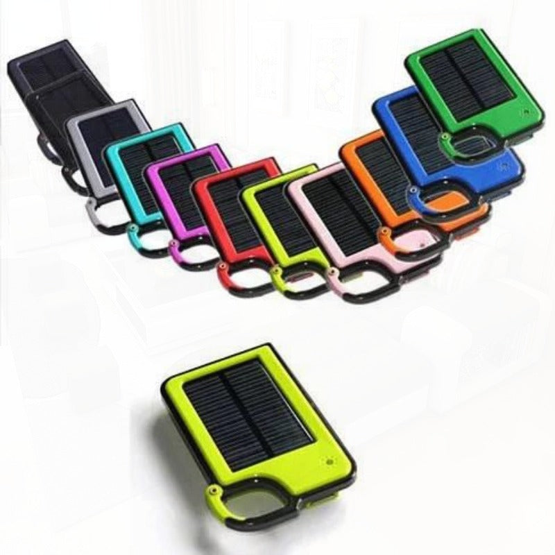 Clip-On Solar Charger for Smartphones - Portable, No Battery Needed, USB Connector, Durable & Lightweight Design, Ideal for Outdoor Activities, Outdoor Charging|Vibrant Design|Durable Construction, Solar Phone Charger